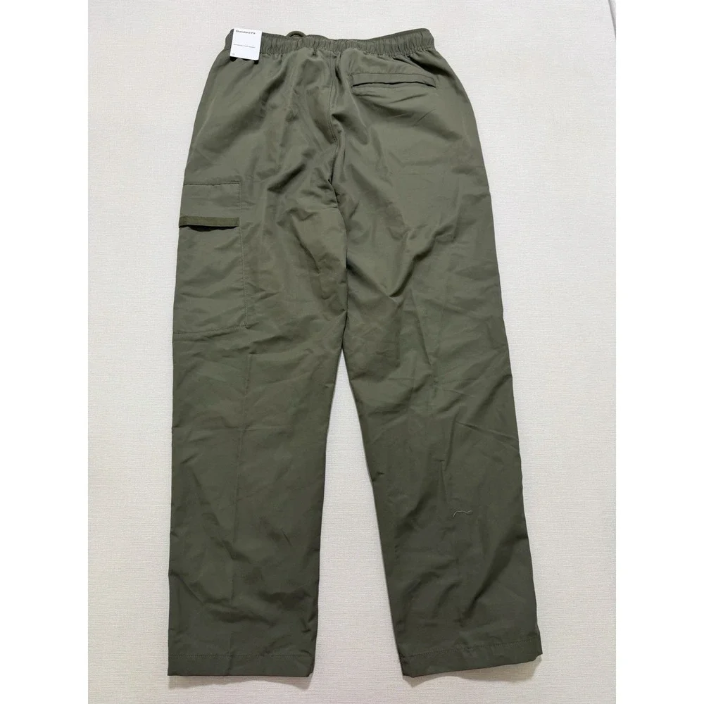 Jordan Essentials Woven Cargo Pants Undefeated Olive Green Sz Small FN4539-222